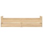 vidaXL Estructura de cama con cajones roble Sonoma 75x190 cm vidaXL Estructura de cama con cajones roble Sonoma 75x190 cm