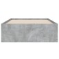 vidaXL Cama con cajones madera de ingeniería gris hormigón 75x190 cm vidaXL Cama con cajones madera de ingeniería gris hormigón 75x190 cm
