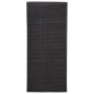 vidaXL Alfombra de sisal natural negro 66x150 cm vidaXL Alfombra de sisal natural negro 66x150 cm