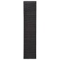 vidaXL Alfombra de sisal natural negro 66x300 cm vidaXL Alfombra de sisal natural negro 66x300 cm
