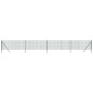 vidaXL Cerca de alambre de acero galvanizado verde 1x10 m vidaXL Cerca de alambre de acero galvanizado verde 1x10 m
