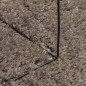 vidaXL Alfombra pelo largo aspecto brillante ISTAN gris Ø 100 cm