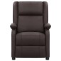 vidaXL Sillón reclinable de cuero auténtico marrón vidaXL Sillón reclinable de cuero auténtico marrón