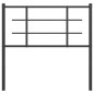 vidaXL Cabecero de metal negro 100 cm vidaXL Cabecero de metal negro 100 cm