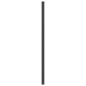 vidaXL Cabecero de metal negro 120 cm vidaXL Cabecero de metal negro 120 cm