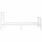 vidaXL Estructura cama metal con cabecero y pie cama blanca 100x200 cm vidaXL Estructura cama metal con cabecero y pie cama blanca 100x200 cm