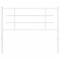 vidaXL Cabecero de metal blanco 107 cm