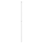 vidaXL Cabecero de metal blanco 135 cm vidaXL Cabecero de metal blanco 135 cm