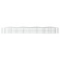 vidaXL Arriate de gaviones forma arco hierro galvanizado 400x50x50 cm vidaXL Arriate de gaviones forma arco hierro galvanizado 400x50x50 cm