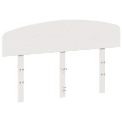 vidaXL Cabecero de cama madera maciza de pino blanco 135 cm