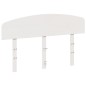 vidaXL Cabecero de cama madera maciza de pino blanco 135 cm vidaXL Cabecero de cama madera maciza de pino blanco 135 cm