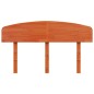 vidaXL Cabecero de cama madera maciza de pino marrón cera 120 cm vidaXL Cabecero de cama madera maciza de pino marrón cera 120 cm
