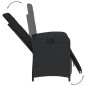 vidaXL Set de comedor de jardín 7 pzas y cojines ratán sintético negro vidaXL Set de comedor de jardín 7 pzas y cojines ratán sintético negro