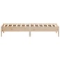vidaXL Estructura de cama madera maciza de pino 100x200 cm