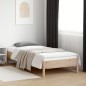 vidaXL Estructura de cama madera maciza de pino 90x200 cm