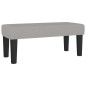 vidaXL Cama box spring con colchón tela gris claro 90x190 cm vidaXL Cama box spring con colchón tela gris claro 90x190 cm