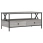 vidaXL Mesa de centro madera de ingeniería gris Sonoma 100x51x45 cm vidaXL Mesa de centro madera de ingeniería gris Sonoma 100x51x45 cm