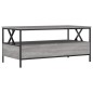 vidaXL Mesa de centro madera de ingeniería gris Sonoma 100x51x45 cm vidaXL Mesa de centro madera de ingeniería gris Sonoma 100x51x45 cm