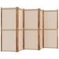 vidaXL Biombo divisor de 5 paneles gris taupe 350x180 cm vidaXL Biombo divisor de 5 paneles gris taupe 350x180 cm