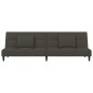 vidaXL Sofá cama de 2 plazas con dos almohadas terciopelo gris oscuro vidaXL Sofá cama de 2 plazas con dos almohadas terciopelo gris oscuro