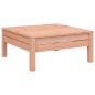 vidaXL Sofá jardín con cojines reposapiés madera maciza abeto Douglas vidaXL Sofá jardín con cojines reposapiés madera maciza abeto Douglas