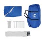 vidaXL Tienda de campaña tafetán 185T azul 360x360x215 cm vidaXL Tienda de campaña tafetán 185T azul 360x360x215 cm