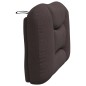 vidaXL Cabecero de cama acolchado tela marrón oscuro 80 cm vidaXL Cabecero de cama acolchado tela marrón oscuro 80 cm