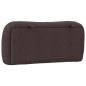 vidaXL Cabecero de cama acolchado tela marrón oscuro 80 cm vidaXL Cabecero de cama acolchado tela marrón oscuro 80 cm