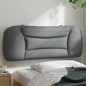 vidaXL Cabecero de cama acolchado tela gris claro 100 cm vidaXL Cabecero de cama acolchado tela gris claro 100 cm