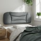 vidaXL Cabecero de cama acolchado tela gris claro 100 cm vidaXL Cabecero de cama acolchado tela gris claro 100 cm