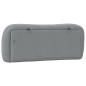 vidaXL Cabecero de cama acolchado tela gris claro 100 cm vidaXL Cabecero de cama acolchado tela gris claro 100 cm