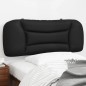 vidaXL Cabecero de cama acolchado cuero sintético negro 100 cm vidaXL Cabecero de cama acolchado cuero sintético negro 100 cm