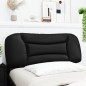 vidaXL Cabecero de cama acolchado cuero sintético negro 100 cm vidaXL Cabecero de cama acolchado cuero sintético negro 100 cm