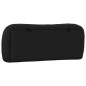 vidaXL Cabecero de cama acolchado cuero sintético negro 100 cm vidaXL Cabecero de cama acolchado cuero sintético negro 100 cm