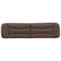 vidaXL Cabecero de cama acolchado cuero sintético marrón 200 cm vidaXL Cabecero de cama acolchado cuero sintético marrón 200 cm
