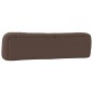 vidaXL Cabecero de cama acolchado cuero sintético marrón 200 cm vidaXL Cabecero de cama acolchado cuero sintético marrón 200 cm