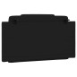 vidaXL Cabecero de cama acolchado cuero sintético negro 100 cm vidaXL Cabecero de cama acolchado cuero sintético negro 100 cm