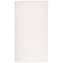vidaXL Alfombra de pelo largo moderna crema 60x110 cm