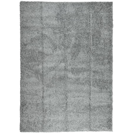 vidaXL Alfombra de pelo largo moderna verde 240x340 cm