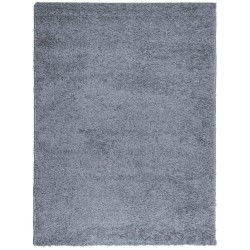 vidaXL Alfombra de pelo largo moderna azul 300x400 cm