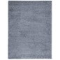 vidaXL Alfombra de pelo largo moderna azul 300x400 cm