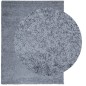 vidaXL Alfombra de pelo largo moderna azul 300x400 cm