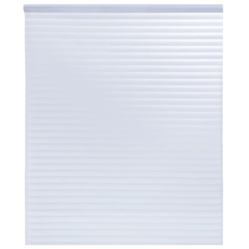 vidaXL Lámina de ventana esmerilada patrón de persiana PVC 90x500 cm vidaXL Lámina de ventana esmerilada patrón de persiana PVC 90x500 cm