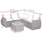 vidaXL Juego de sofás jardín con cojines 6 pzas ratán sintético beige vidaXL Juego de sofás jardín con cojines 6 pzas ratán sintético beige