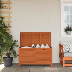 vidaXL Arcón de jardín madera maciza abeto 99x49,5x58,5 cm