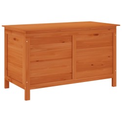 vidaXL Arcón de jardín madera maciza abeto 99x49,5x58,5 cm