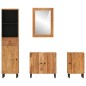 vidaXL Conjunto de armarios de baño 4 piezas madera maciza de acacia vidaXL Conjunto de armarios de baño 4 piezas madera maciza de acacia