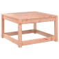 vidaXL Juego de muebles de jardín 7 pzas madera maciza abeto Douglas