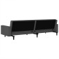 vidaXL Sofá cama de 2 plazas terciopelo gris oscuro vidaXL Sofá cama de 2 plazas terciopelo gris oscuro
