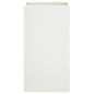 vidaXL Jardinera de acero laminado en frío blanco 42x38x75 cm vidaXL Jardinera de acero laminado en frío blanco 42x38x75 cm